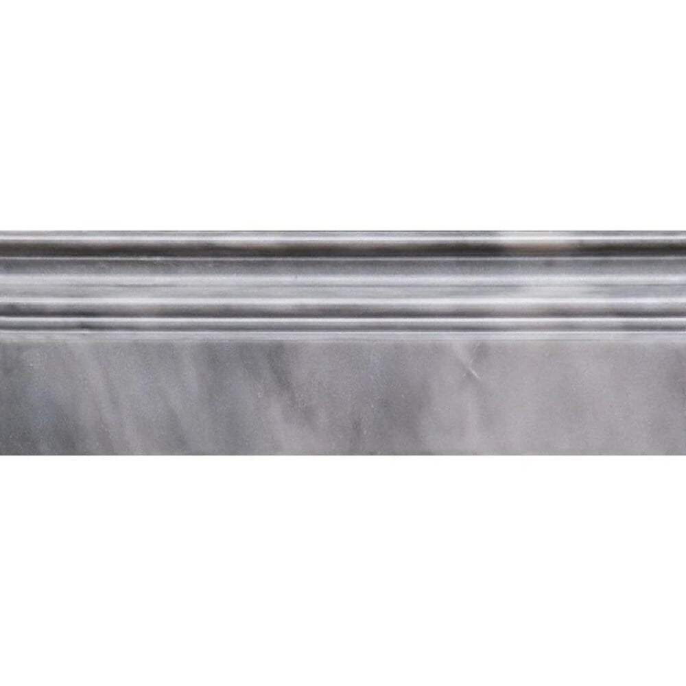 Apollo Tile  10 pack 4-in W x 12-in L Marble Polished Baseboard Tile Trim (3.33 Sq ft/case)