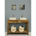 thumbnail image 1 of Apollo Tile   20 Pack 3-in x 12-in Stone Gray Rectangular Subway Matte Finished Glass Mosaic Wall Tile (5 sq ft/case), 1 of 2