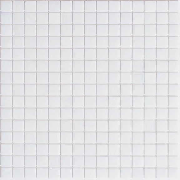Apollo Tile Celestial 12 in. x 12 in. Glossy White Dove Glass Mosaic Wall and Floor Tile (20 sq. ft./case) (20-pack)