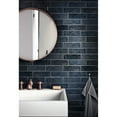 thumbnail image 1 of Apollo Tile Dark Blue 2.58-in. x 8-in. Polished Ceramic Subway Tile (5.38 Sq ft/case), 1 of 3