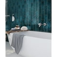 thumbnail image 1 of Apollo Tile   Green 2.58-in. x 8-in. Polished Ceramic Subway Tile (5.38 Sq ft/case), 1 of 2