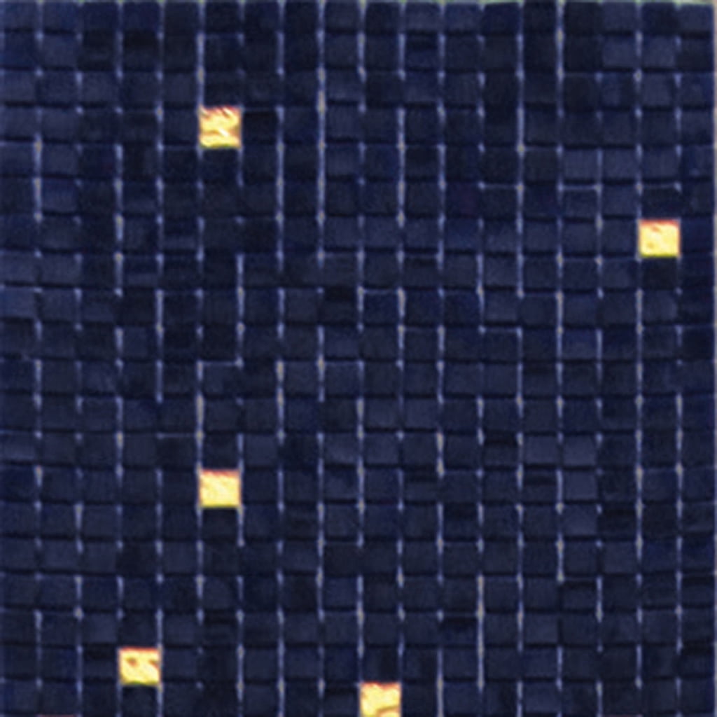 Apollo Tile Mingles 11.6 in. x 11.6 in. Glossy Dark Blue Glass Mosaic Wall and Floor Tile (18.69 sq. ft./case) (20-pack)