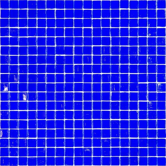 Apollo Tile Skosh 11.6 in. x 11.6 in. Glossy Cobalt Blue Glass Mosaic Wall and Floor Tile (18.69 sq. ft./case) (20-pack)
