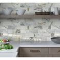 thumbnail image 1 of Apollo Tile   White 3-in. x 6-in. Polished Marble Subway Tile (5 Sq ft/case), 1 of 3