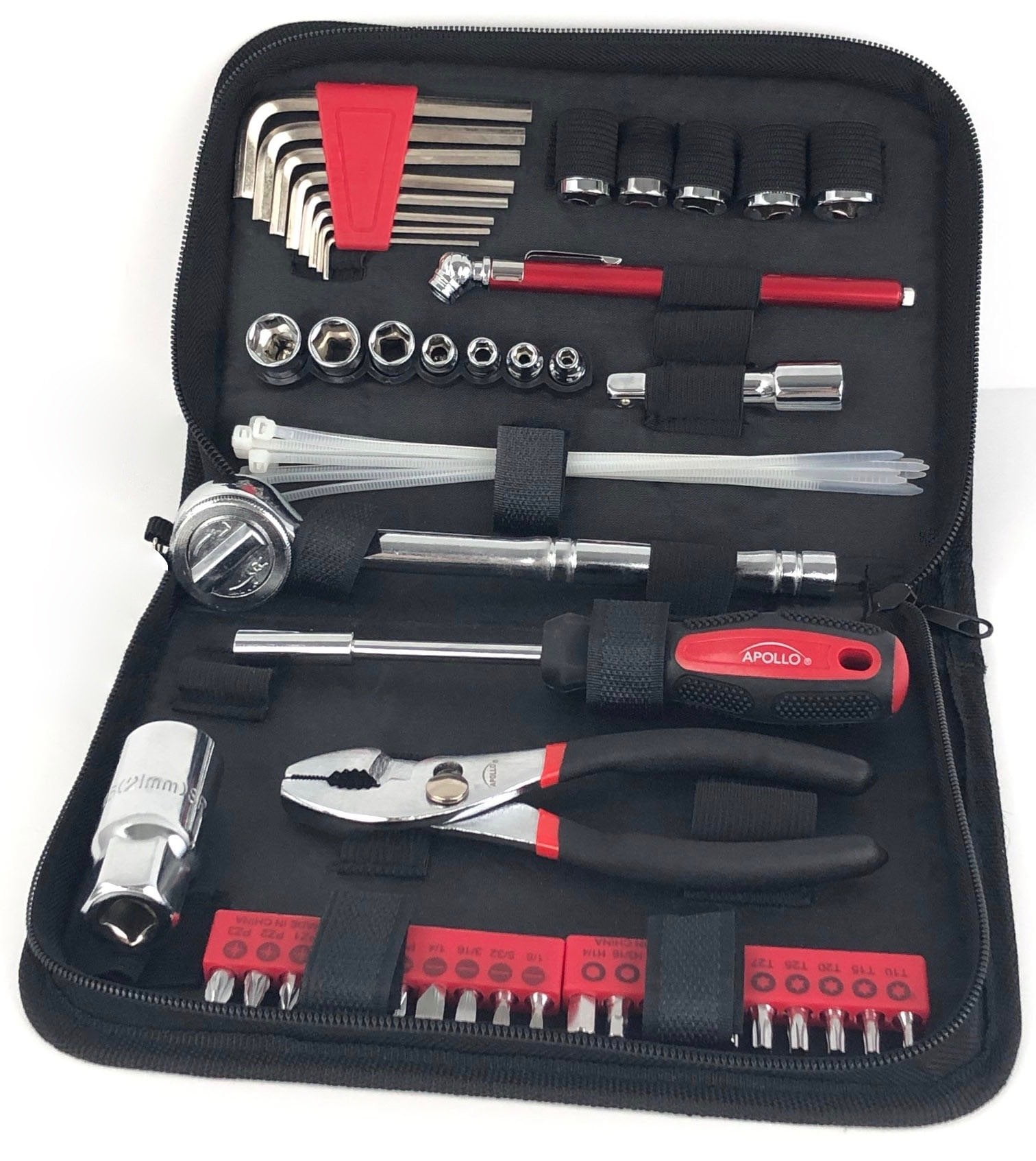 Apollo Tools DT9774 56 Piece Automotive Tool Kit Walmart