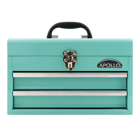 Apollo Tools Aqua Green Steel Tool Chest with Powder Coated Finish - DT5010GR