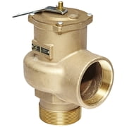 Apollo Valve 14-200 Series Bronze Safety Relief Valve, ASME Steam, 15 psi Set Pressure, 2 NPT Male x Female CA3