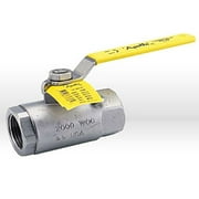 Apollo Valve Apollo 76-100 Series Stainless Steel Ball Valve Two Piece Inline Lever 3/8" 7610201A