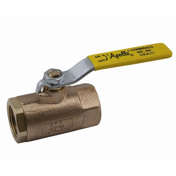 Apollo Valves 7010701 APOLLO 112 FIP BRONZE 150SWP600PSI 2 PIECE STANDARD PORT BALL VALVE