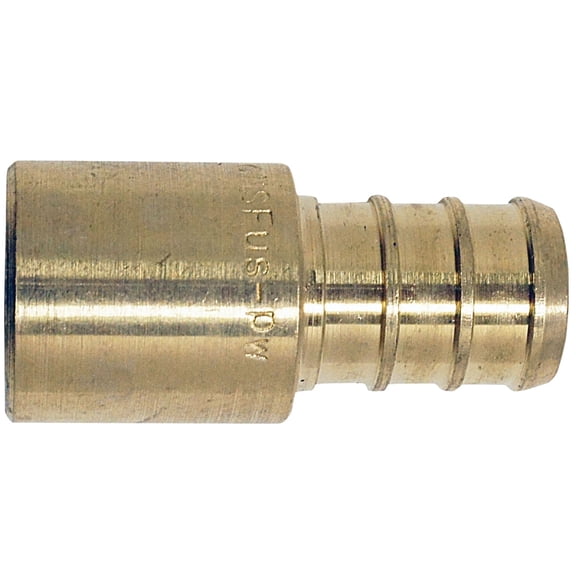 apollo valves apxms1212 pipe adapter, 1/2 in, pex x male solder, brass