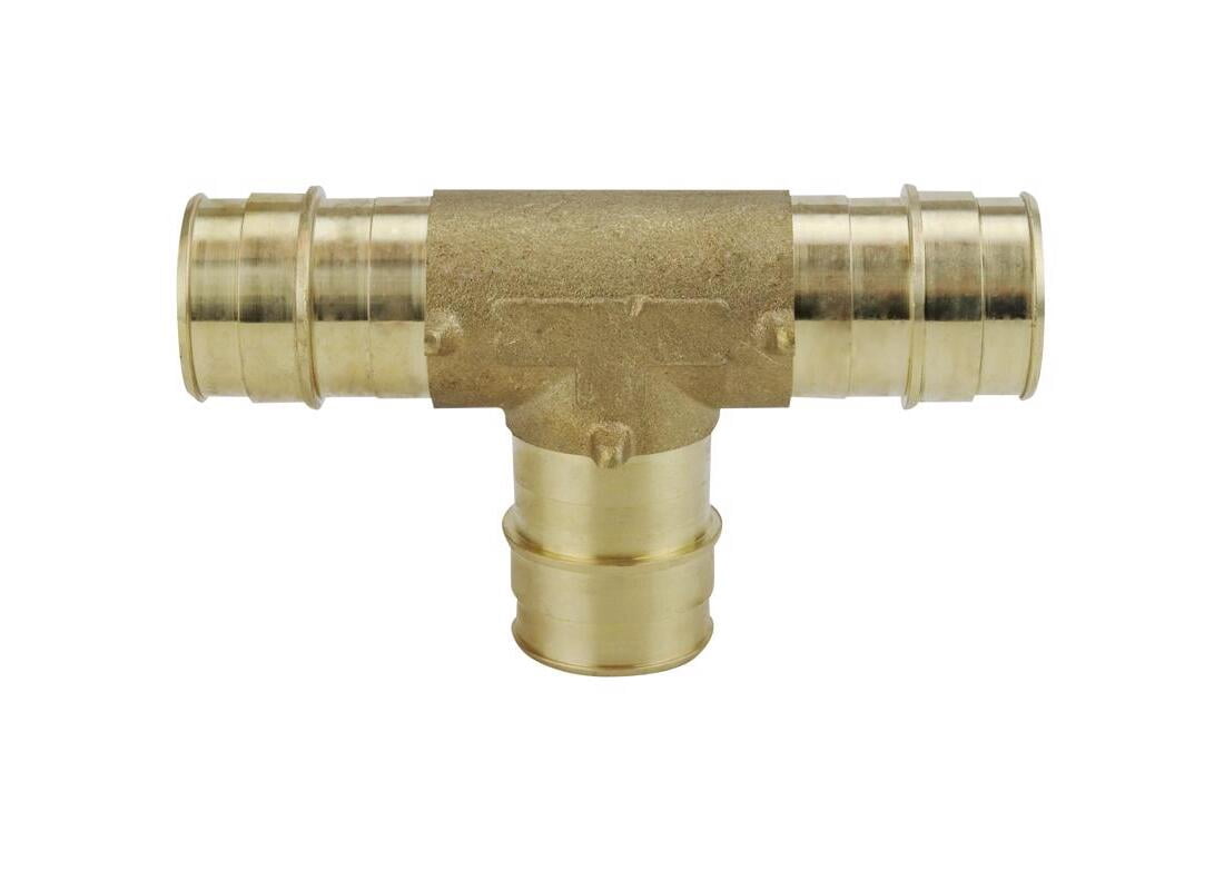 Epxt Apollo Valves EPXT11 Expansion Series Pipe Tee, 1 in, Barb, Brass, 200 ...