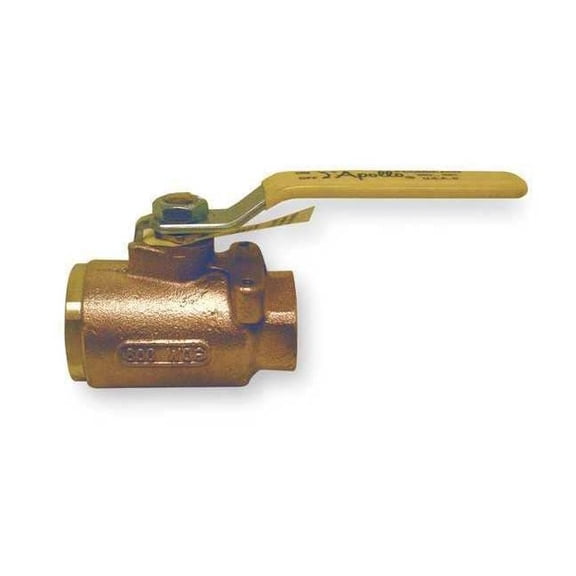 Apollo Valves 1/4" FNPT Bronze Ball Valve Inline 7710101