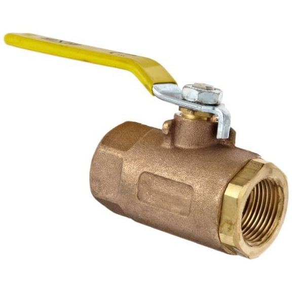 1-1/4" FNPT Bronze Ball Valve Inline 7710601