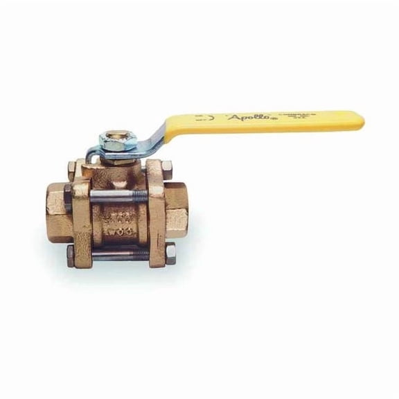Apollo Valves 1/4" FNPT Bronze Ball Valve Inline 8210101