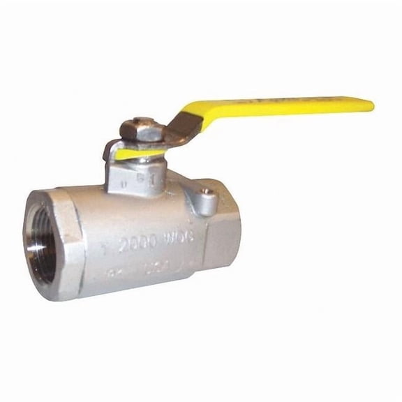 Apollo Valves 3/4 in Ball Valve, Stainless Steel, FNPT, Inline 7610427A