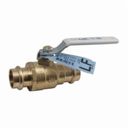 Apollo Valves 1-1/4" Press Brass Ball Valve Inline 77VLF10601