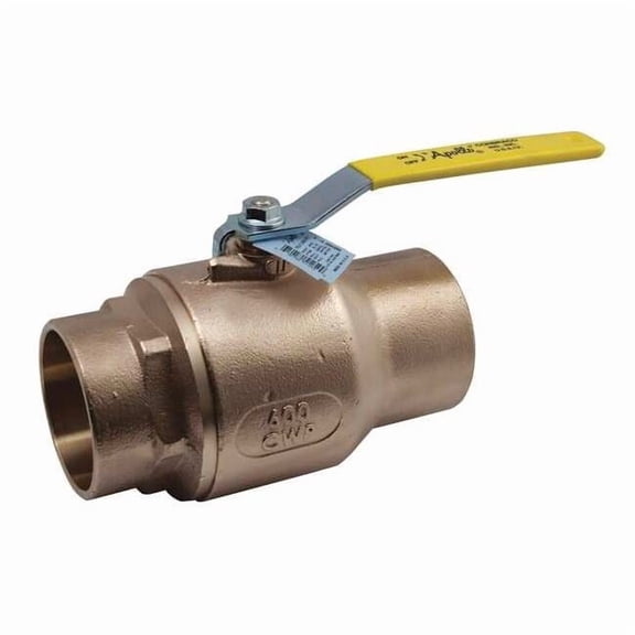 Apollo Valves 2" Sweat Bronze Ball Valve Inline 70LF24801