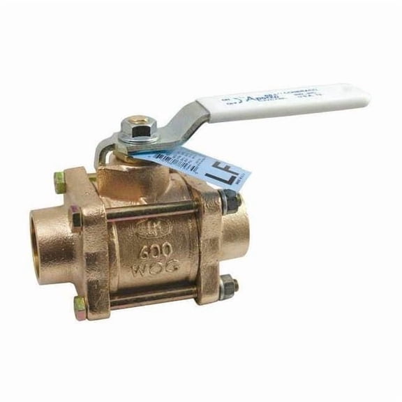 Apollo Valves 1-1/4" Sweat Bronze Ball Valve Inline 82LF20601