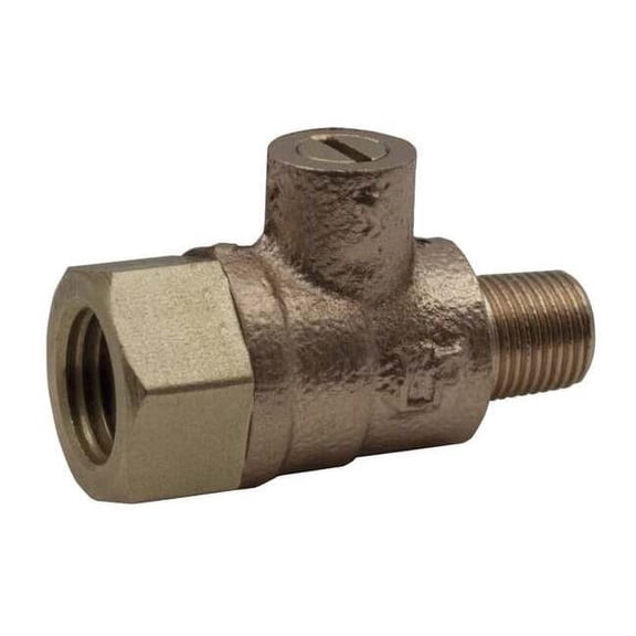 Apollo Valves Test Cock,1/8x1/4 In,MNPTxFNPT 78LF29001