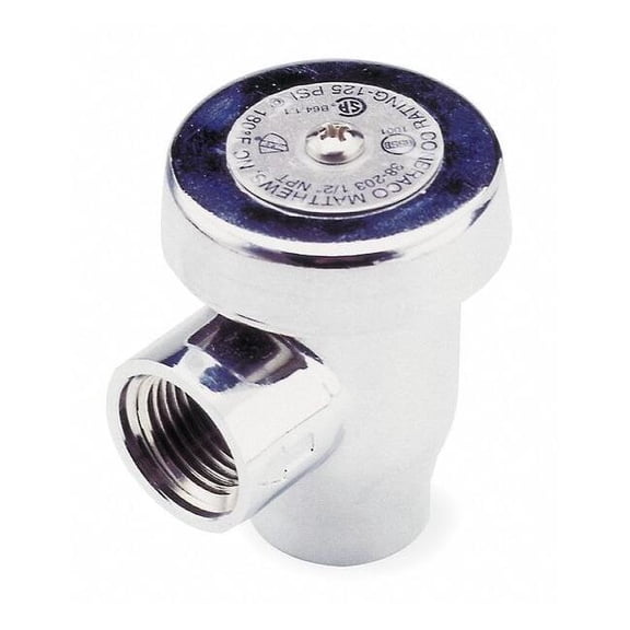 Apollo Valves Vacuum Breaker,1/2 In.,FNPT,125 psi 3820306