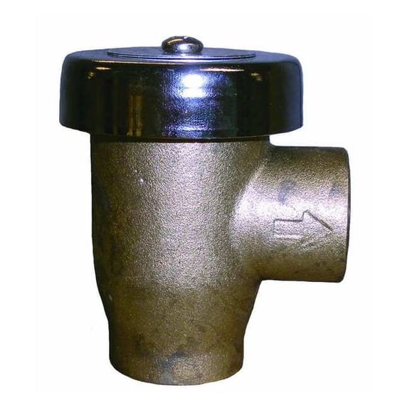 Apollo Valves Vacuum Breaker,3/4 In,FNPT,Brass,125 psi 3820401