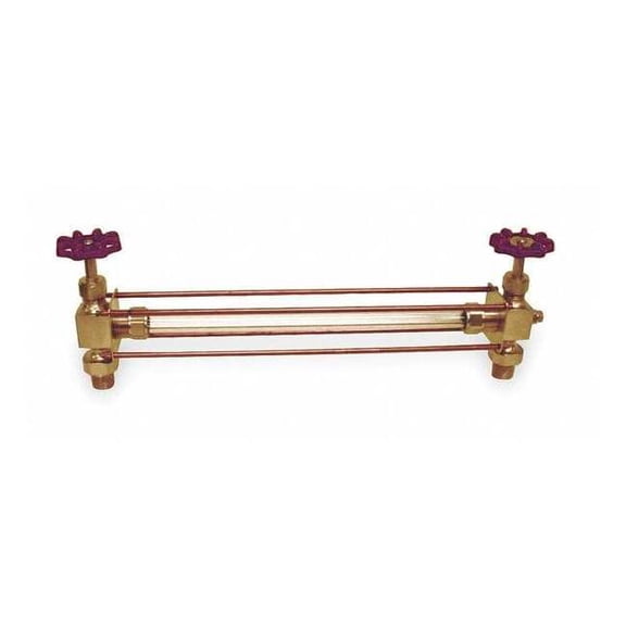 Apollo Valves Water Gauge,Automatic,1/2 In,MNPT,Bronze 2035000