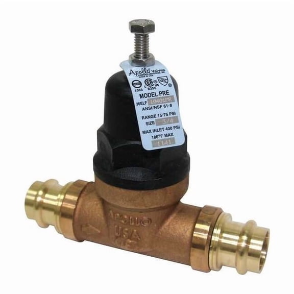 Apollo Valves Water Pressure Reducing Valve,3/4 In. 36ELF10401PR