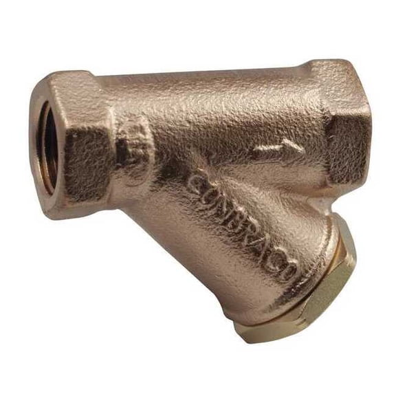 Apollo Valves Y Strainer,2" H,16 mesh,Bronze 59LF002P2