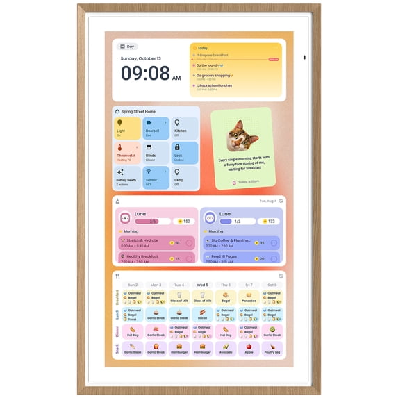 ApoloSign, Digital Calendar, 21.5 inch, Dual-Mode Smart Wall Planner