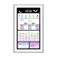 thumbnail image 1 of ApoloSign 27 inch Digital Calendar, Dual-Mode Smart Wall Calendar & Interactive Electronic Touchscreen Chore Chart & Meal Planner for Family Schedules, Sync Calendars, Wall Mount Included (Gray), 1 of 16