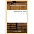 thumbnail image 1 of Apologie des bestes ou leurs connaissance et raisonnement prouvés contre le système des philosophes (Paperback), 1 of 1