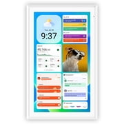 Apolosign 15.6-inch Smart Digital Calendar & Home Hub - Dual-Mode Family Wall Planner, One-Touch Privacy Photo Shield, Auto-Sync Google/iCloud, Meal & Chore Tracker, Message Board, White