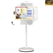 ApoloSign 24 FHD Smart Portable TV on Wheels, Smart Screen & Rolling Monitor with Stand, Movable Touchscreen with Android 16 Google EDLA Certified, 128GB & 6800mAh Battery, Gen2
