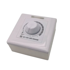 Apooke 0-10V LED Light Dimmer Switch Adjustable Brightness Digital Rotating Dimmer Switch Incandescent Lamp Rotary Knob Dimmer