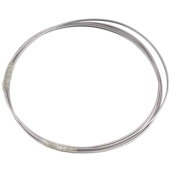 Apooke 1 Roll Silver Electric Guitar Fret Wire Guitar Fretboard Length 2.5 Meters 1.6-2.9mm for Guitar Fingerboard Replacements