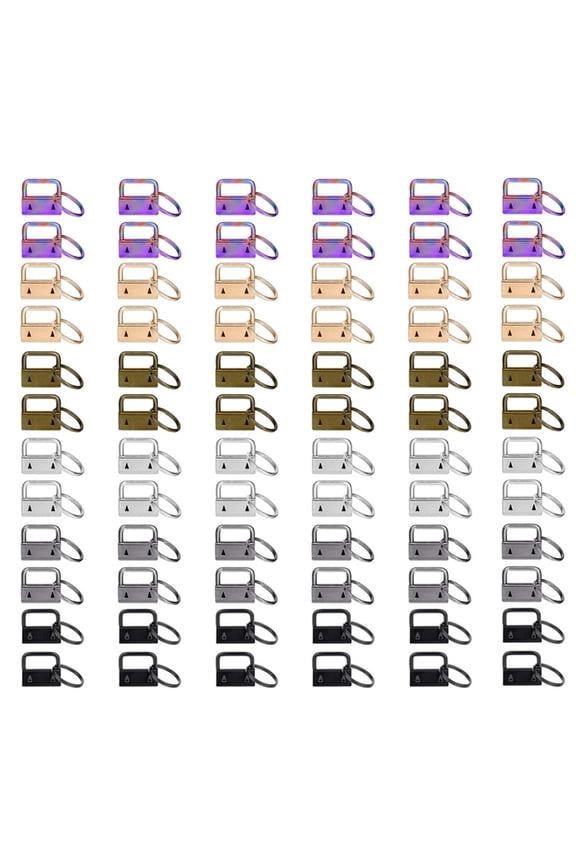 1 Set 2.5cm for Key Fob Hardware Lanyard Keychain Hardware with for Key Fob Plier Tool for Wristlet for Key Lanyard for