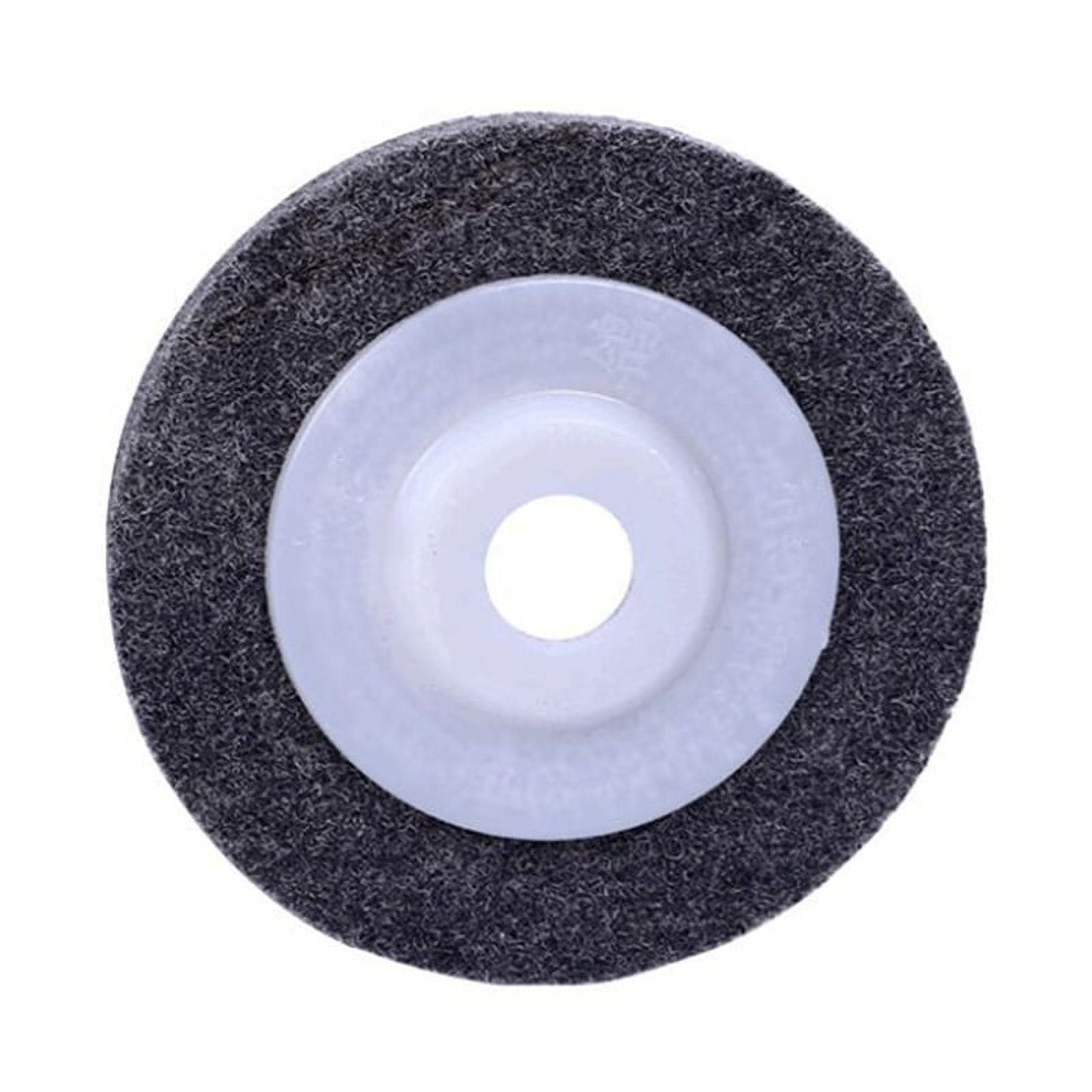 Apooke 100mm Nylon Fiber Polishing Wheel Practical 4'' Abrasive Disc