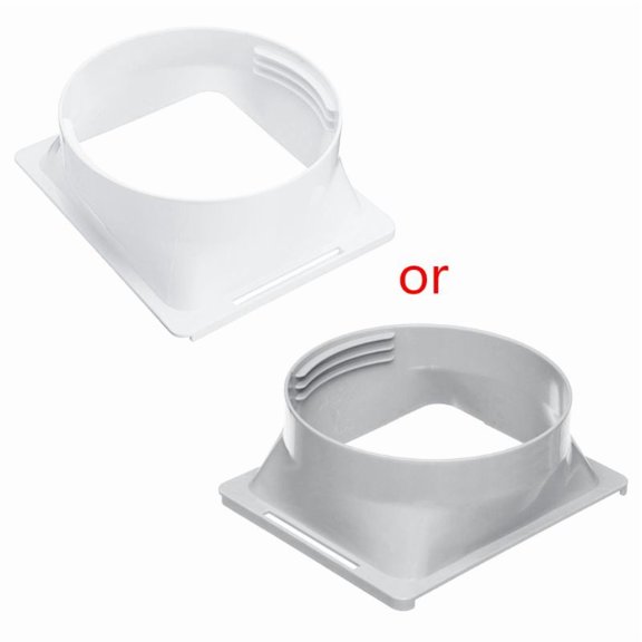 Apooke 15cm Square Portable Air Conditioning Body Exhaust Duct Interface Pipe Connector Conditioner Parts Easy Install