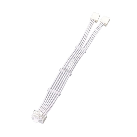 Apooke 2x 8Pin Female to 12VHPWR PCIE 5.0 16Pin ATX3.0 Modular Cable for RTX40 Series Graphics Cards Reliable Connection Cord