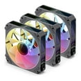 Apooke ARGB LED 120mm Case Fan,Aura Sync Quiet High Airflow Adjustable Color LED Fan