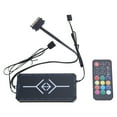 thumbnail image 1 of Apooke ARGB PWM Fan Hub 5V 3PIN ARGB 4PIN PWM RGB Case Fan Hub Controller SATA Power Input 8 Port Adapter for ARGB PWM Fan, 1 of 13