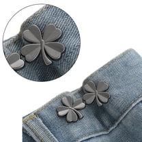 Apooke Alloy Waist Tighten Pins for Pants Brooch Waist Clasp Brooch Clip Clothing Ornament Easy Use Waist Fitness Snap Buckles