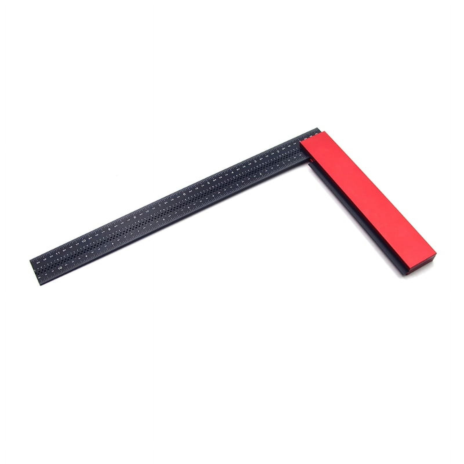 Apooke Aluminum Alloy Square Ruler Right Angle Marking Gauge Protractor ...