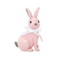 thumbnail image 1 of Apooke Easter Bunny Figurine Resin Rattan Woven Rabbit Outdoor Garden Yard Decor, 1 of 20