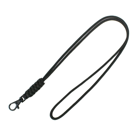 Apooke Heavy Duty Paracord Lanyard Necklace Whistles Strap Braided Keychain Lanyard for Outdoor Activities,Camera,Wallets Keys