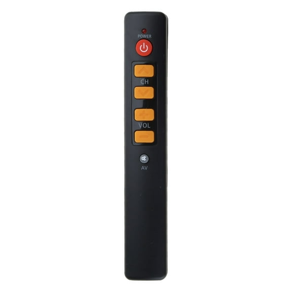 Apooke Home 6 Keys Compact and clear Remote Controller Accessories Programmable Universal ABS for Smart Learning for elderly people