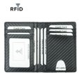 thumbnail image 1 of Apooke Men Slim PU Credit Card Driver License Holder Cards for Case Pocket Wall, 1 of 9