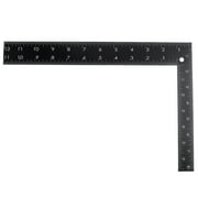 Apooke Metal L-Square Shaped Ruler Curve Sewing Measure Framing Square Ruler 20X30cm