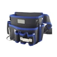 thumbnail image 1 of Apooke Multi functional Carpenters Apron Heavy duty Nail Bag with Multiple Pockets & Tool Slots Sturdy Cloth Tool Belt Durable, 1 of 7