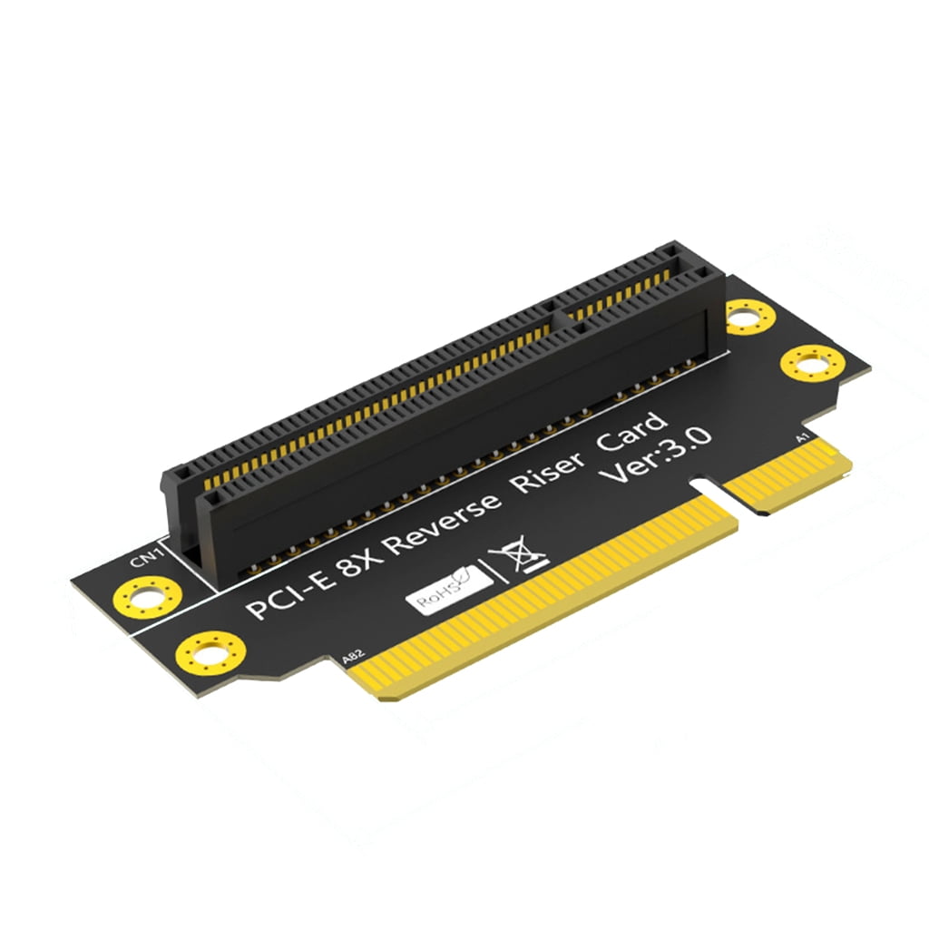 Apooke PCIE 1X Male to Female Risers Card PCIE 1X 4X 8X 16X 90 Degree ...